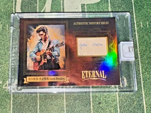 2024 Eternal Cuts Auténtica Historia Reliquia Elvis Presley Rey del Rock & Roll/99 - Imagen 1 de 2