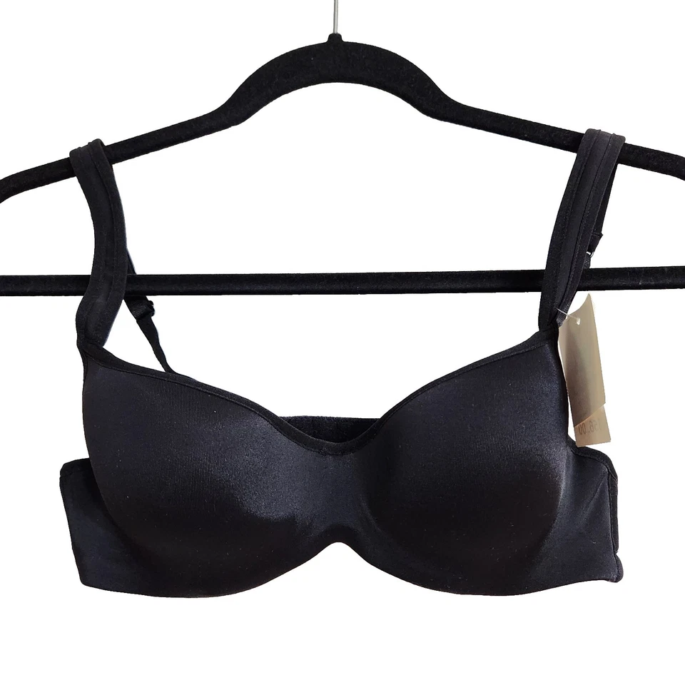 Sujetador Abbie Essential Bodywear 32A negro EBW3107 copa moldeada original estilo 2008 Foto 1 de 4
