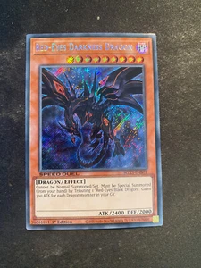 Red-Eyes Darkness Dragon - SGX3-ENB01 - Secret Rare- Speed Duel N/M - Foto 1 di 2