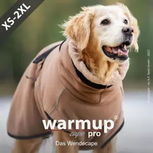Cape girevole Warmup Cape Pro cammello asciugatura e riscaldamento cappotto per cane giacca per cane - Foto 1 di 35
