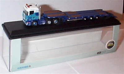 NSHL01ST N GAUGE 1/148 Scale SCANIA HIGHLINE NOOTEBOOM Low Loader Stobart Rail - Image 1 of 2