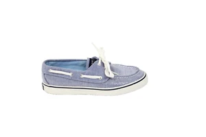Sperry Boat Shoes  Women 7.5 Sequins Loafer Blue Moccasin Nautical boating - Picture 1 of 11