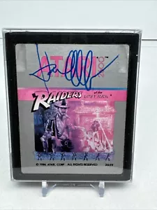 Karen Allen Signed Raiders Of The Lost Ark Atari Error Cartridge Beckett COA - Picture 1 of 6