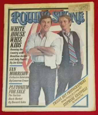 ROLLING STONE Magazine May 19 1977 Issue 239 Van Morrison David Bowie 15X12  - Image 1 of 2