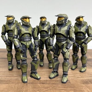 Halo Combat Evolved Master Chief Actionfiguren - 2011 RESTPOSTEN L@@K x 5 - Bild 1 von 11