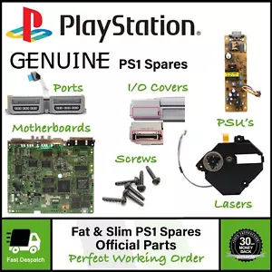 Genuine Replacement Parts Spares for Sony Playstation PS1 Consoles | You Choose - Picture 1 of 36