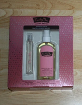 Lucky You Lucky Brand Perfume EDT Set 2pc .5oz Pen Spray + Dry Body Oil 4.2oz    - Image 1 of 2