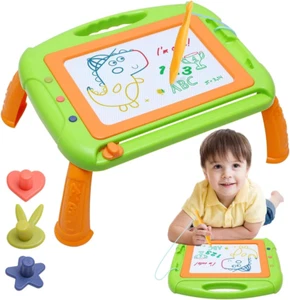 Toddler Girl Boy Toys,Magnetic Drawing Board Toddler Toys for 1-2 Year Old Girls - Picture 1 of 12