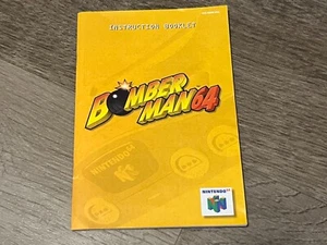 Folleto manual de instrucciones Bomberman 64 solo Nintendo 64 N64 - Imagen 1 de 2