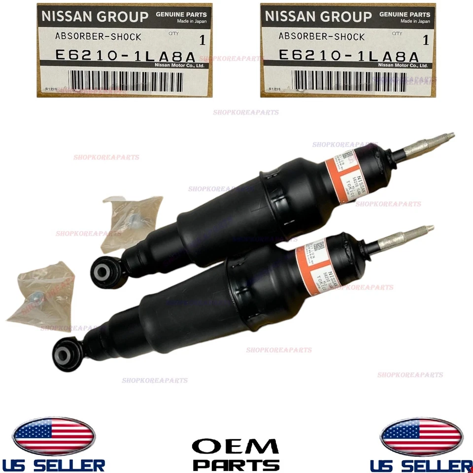 ✅Genuíno✅ 2x Amortecedor Traseiro OEM Nissan Armada Infiniti QX56 QX80 Sem Ativo - Imagem 1 de 4