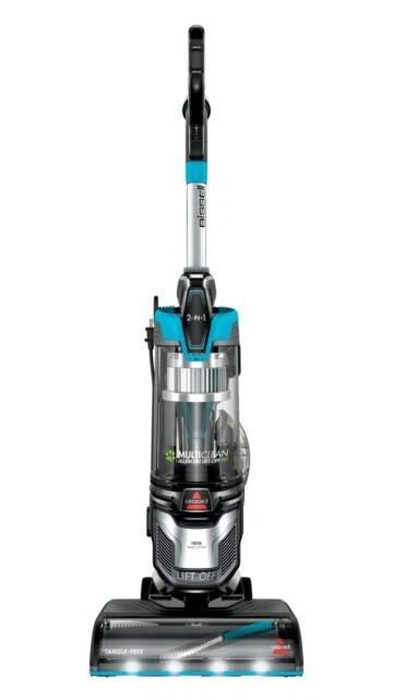 BISSELL 2852 MultiClean Allergen Lift-Off Upright Vacuum Cleaner - Black/Blue