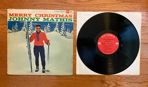 Johnny Mathis - Merry Christmas LP Columbia CL 1195 1962 Pressing Mono - Picture 1 of 5