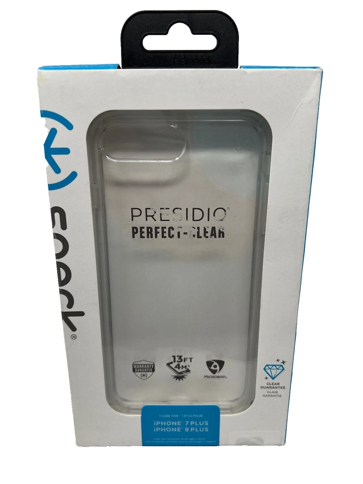 Speck Presidio -clear Case for Apple iPhone 8 Plus/7 Plus