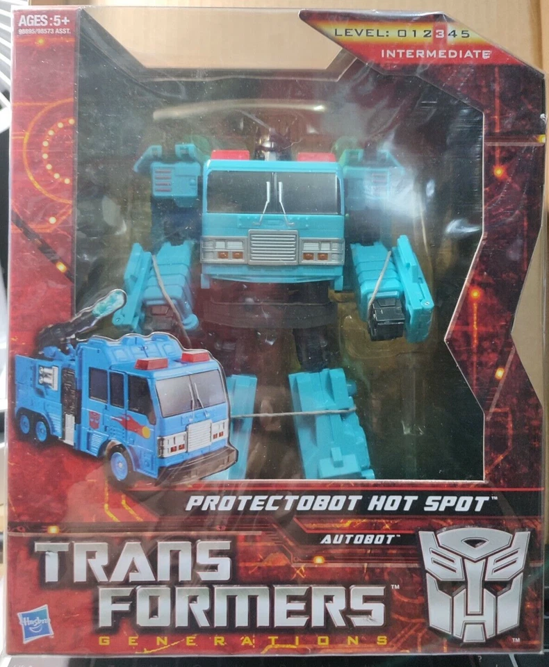 Transformers Generations Protectobot HOT SPOT Voyager Class New (2012 Hasbro) - Image 1 of 2