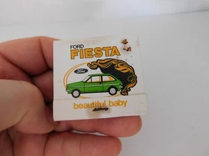 Ford Fiesta schöne Baby Streichholzbox von Bryant & Mai 1970er - Bild 1 von 3