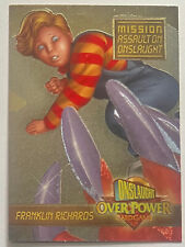1996 Fleer Ultra Franklin Richards Onslaught Over Power Chase Card 3 of 7