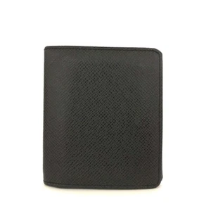 Louis Vuitton Taiga Portefeuille Magellan Leather Bifold Wallet Ardoise/8BE1026 - Picture 1 of 8