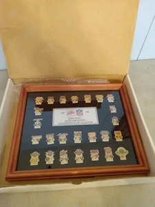 Colección de pines conmemorativos de aniversario de plata del Super Bowl 1967-1991 - Imagen 1 de 8