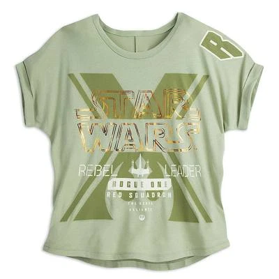 Disney Store Star Wars Rogue One Rebels T Shirt girls Juniors Size Large - Image 1 of 3