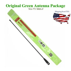Original NAGOYA Dual band antenna NA-771 SMA-F fit for UV-5R UV-82 Walkie Talkie - Zdjęcie 1 z 5