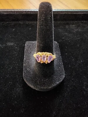 Amethyst Ring- Size 7 - Image 1 of 4