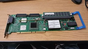 CONTROLADOR DE LLUVIA SCSI de 2 canales Poweredge dell 044txf con 512 MB DE RAM - Imagen 1 de 6