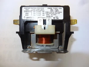 White Rodgers 2 poliges Schütz 90-244; 122-901; 24VAC; 50/60HZ---"GEBRAUCHT" - Bild 1 von 1