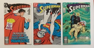 Superman #16, 17 & 18 Copper Age comics (DC 1988) 3 x VF+/- condition issues. - Picture 1 of 6