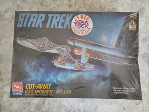 AMT CUT AWAY USS ENTERPRISE NCC-1701 Model Kit - Picture 1 of 11