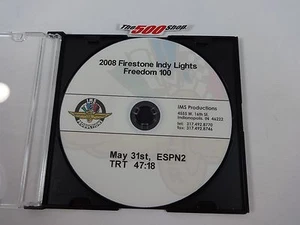 2008 Firestone Indy Lights Firestone Freedom 100 Full Race DVD  - Picture 1 of 9