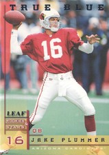 1998 Leaf Rookies & Stars Football True Blue #144 Jake Plummer