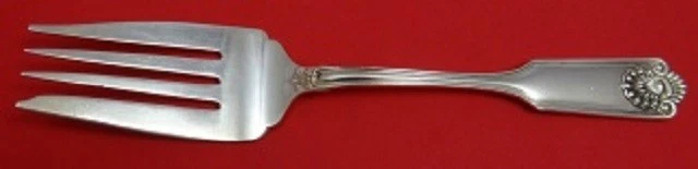 Fiddle Shell by Frank Smith Sterling Silver Cold Meat Fork 7 1/2" Serving - Image 1 of 1