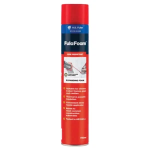 Fuller FulaFoam Fire Resistant Expanding Foam 750ml - Picture 1 of 1
