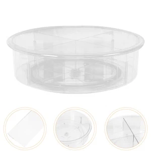 Condiment Storage Rack Spice Organizer Rotatable Seasoning Holder - Picture 1 of 12