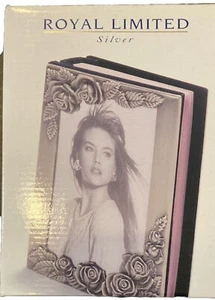 Vintage Royal Limited - Rose Mini Album Frame - Holds 80 4"x6" Photos - NEW 1998 - Picture 1 of 4