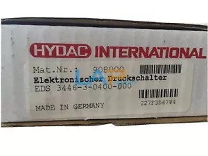 1PCS NEW FOR HYDAC EDS3446-3-0400-000 Pressure transducer - Picture 1 of 5