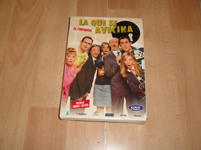 LA QUE SE AVECINA TEMPORADA 2 EN DVD SERIE DE TV CON 5 DISCOS EN BUEN ESTADO - Imagen 1 de 2