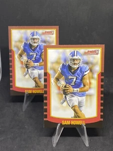 Sam Howell 2 RC Lot 2022 Bowman University Football Rookie Card 2KB-13 - Bild 1 von 5