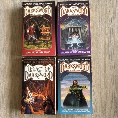 The Darksword Series By Margaret Weis Tracy Hickman Volumes 2-4 & Adventures - image 1 of 4