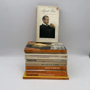 Penguin Fiction X10 Paperback Books Bundle Job Lot 70s & 80s - Picture 1 of 24