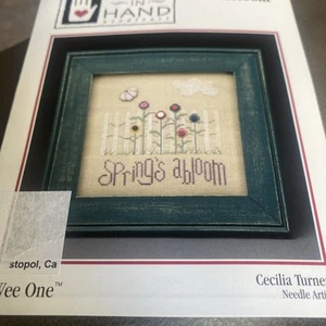 Heart In Hand Needleart Spring’s Abloom Flowers Chart Only No Charms - Picture 1 of 1