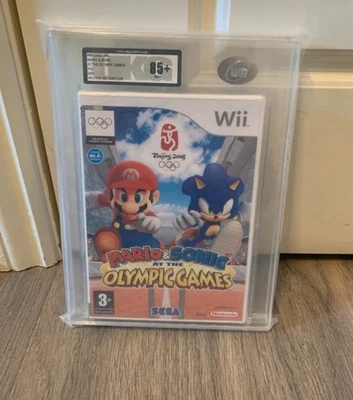 Mario & Sonic At The Olympics - Nintendo Wii - UKG 85+ graded - New Sealed - Image 1 of 2