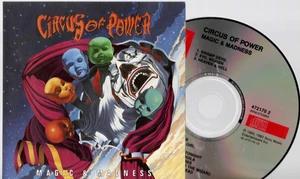 CIRCUS OF POWER Magic & Madness Sleaze Rock Grunge CD - Foto 1 di 2