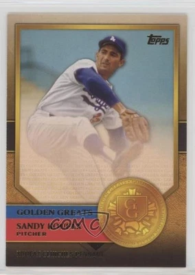 2012 Topps Golden Greats Sandy Koufax #GG-48 HOF - Image 1 of 2