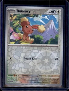 Buneary SV: Prismatic Evolutions Pokémon 083/131 Reverse Holo NM+ - Imagen 1 de 2
