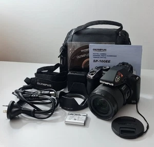 CAMERA OLYMPUS STYLUS SP-100EE 50x Zoom 16 Megapixels *LIKE NEW CAMERA & PACKAGE - Picture 1 of 18