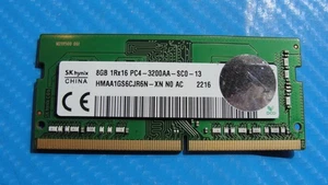 Dell 5400 SK hynix 8GB 1Rx16 PC4-3200AA SO-DIMM Memory RAM HMAA1GS6CJR6N-XN - Picture 1 of 2