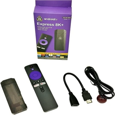 Android TV Box Streaming Stick – Express 8K+ Ultra HD HDR 1pc 29.11 - Image 1 of 4