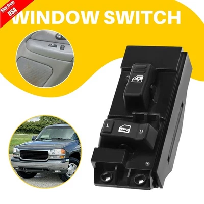 Right Window Lock Switch For Cadillac Escalade Chevrolet Silverado GMC Yukon Foto 1 de 4