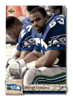 1992 Upper Deck #65 Darren Comeaux - Image 1 of 2